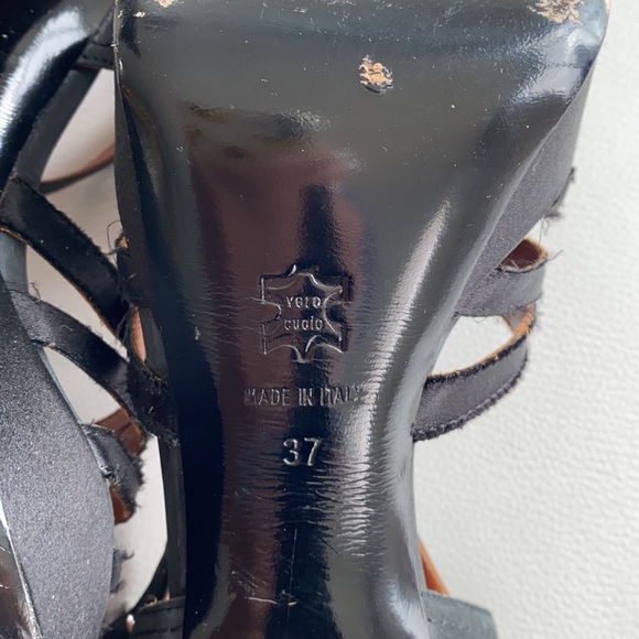 Lanvin fabulous platforms, silver heels, size 37 - Picture 7 of 8